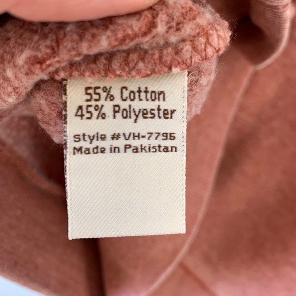 SALE! โญ๏ธ Vintage Havana cropped cozy fleece lined sweater - Picture 6 of 7